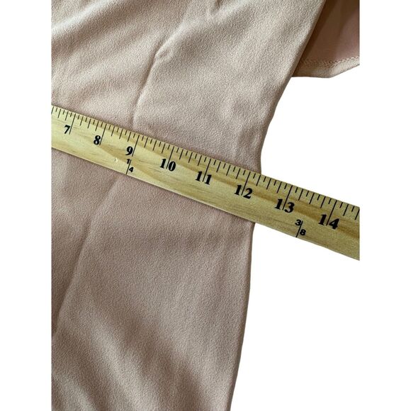 Nookie Hermosa Cold Shoulder Midi Dress Blush Pink Girly Bodycon Small - Picture 7 of 11